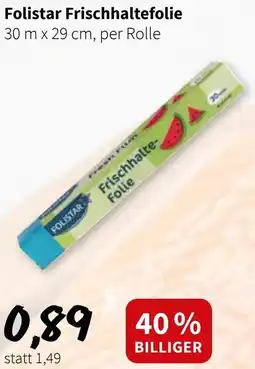 Der Grissemann Folistar frischhalte folie Angebot