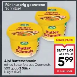 Maximarkt Alpi Butterschmalz Angebot
