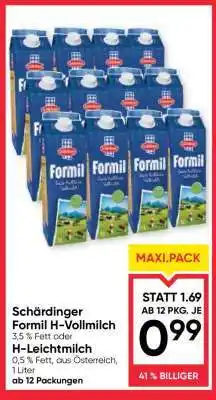 Maximarkt Schärdinger Formil H-Vollmilch Angebot