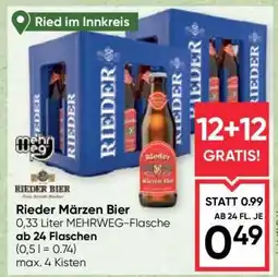 Maximarkt Rieder Märzen Bier Angebot