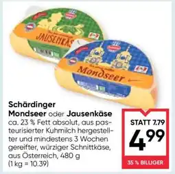 Maximarkt Schärdinger Mondseer oder Jausenkäse Angebot