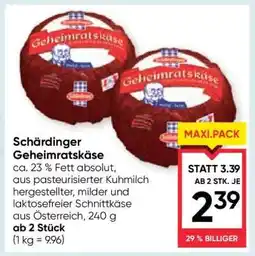 Maximarkt Schärdinger Geheimratskäse Angebot