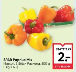 Maximarkt SPAR Paprika Mix Angebot