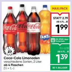 Maximarkt Coca Cola Limonaden Angebot