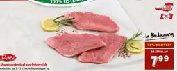 Interspar Schweinschnitzel aus Österreich Angebot