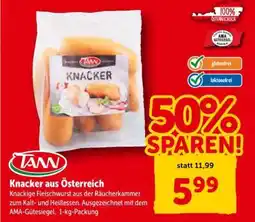 Interspar Knacker aus Österreich Angebot