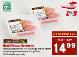 Interspar Hendlfilet aus Österreich Angebot