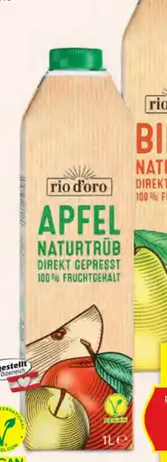 Hofer Rio d'Oro Saft Naturtrüb Angebot