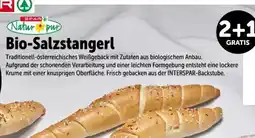 Interspar Spar Natur pur Bio-Salzstangerl Angebot