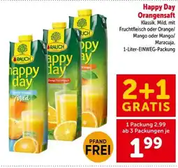 Interspar Rauch Happy Day Orangensaft Angebot