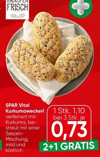 Eurospar Spar Vital Kurkumaweckerl Angebot