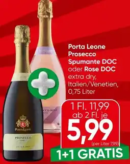 Eurospar Porta Leone Prosecco Spumante Angebot