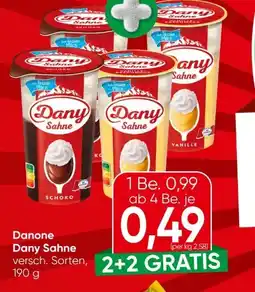 Spar Danone Dany Sahne Angebot