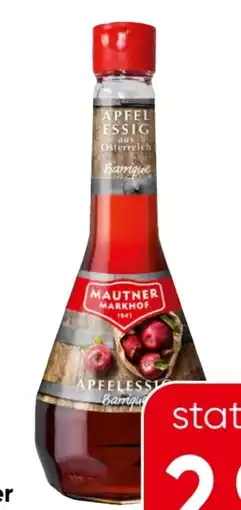 Eurospar Mautner Markhof Bio Apfelessig Angebot