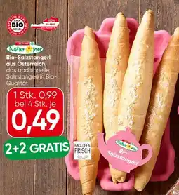 Spar Spar Natur pur Bio-Salzstangerl Angebot