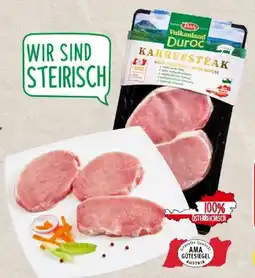Spar Tann Vulkanland Duroc Schwein Karreesteak Angebot