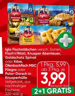 Spar Iglo Fisch'N Rösti Angebot
