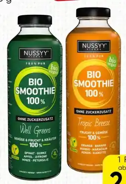 Spar Nussyy Bio Smoothies Angebot