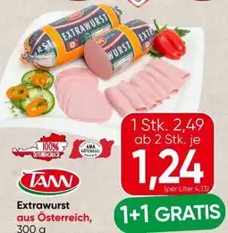 Spar Tann Extrawurst Angebot