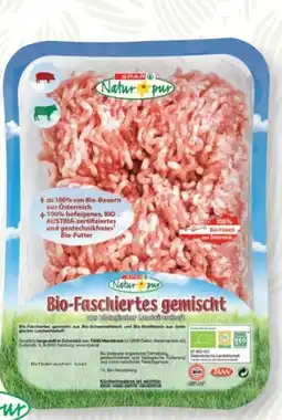 SPAR Gourmet Spar Natur pur Bio-Faschiertes Angebot