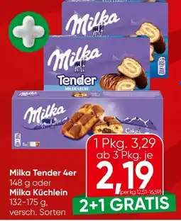 Spar Milka Tender Milch Angebot