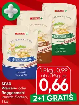 Spar Spar Weizenmehl Angebot