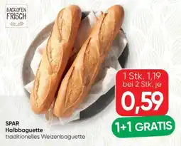 SPAR Gourmet Spar Halbbaguette Angebot