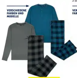 Hofer Up 2 Fashion Herren-Flanell-Pyjama Angebot