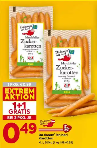 Karotten BILLA