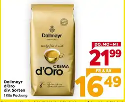Billa Dallmayr d'Oro Angebot