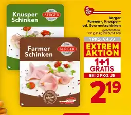 Billa Farmer-, Knusper- od. Gourmetschinken BILLA Angebot