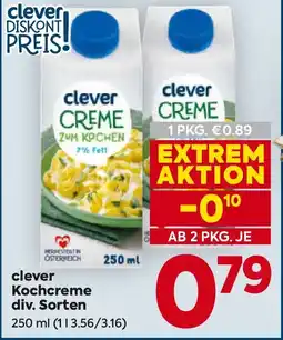 Billa Kochcreme Angebot