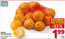 Billa clever Clementinen Angebot