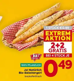 Billa Bio-Salzstangerl BILLA Angebot
