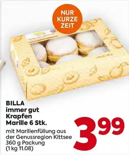 Billa BILLA immer gut Krapfen Marille Angebot