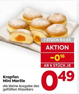 Billa Krapfen Mini Marille BILLA Angebot