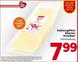Billa SalzburgMilch Edamer Scheiben BILLA Angebot