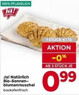 Billa Bio-Sonnenblumenmuschel BILLA Angebot