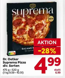 Billa Suprema Pizza Angebot