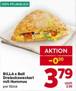 Billa BILLA x Bali Dreiecksweckerl mit Hummus Angebot