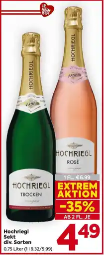 Billa Hochriegl Sekt Angebot