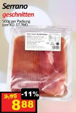 Wurstico Serrano geschnitten Angebot