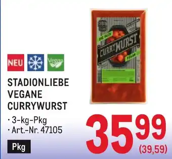 Stadionliebe vegane currywurst