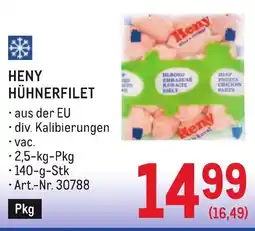 Metro Heny hühnerfilet Angebot