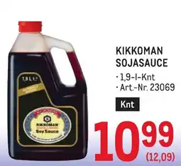 Metro Kikkoman sojasauce Angebot
