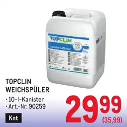 Metro Topclin weichspüler Angebot
