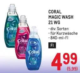 Metro CORAL MAGIC WASH Angebot