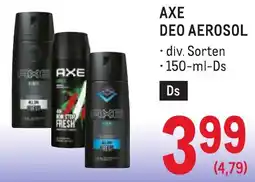 Metro Axe deo aerosol Angebot