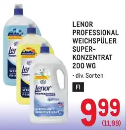 Metro Lenor professional weichspüler konzentrat Angebot