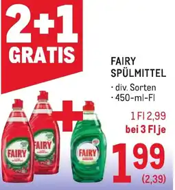 Metro Fairy spülmittel Angebot